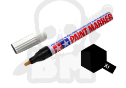 Tamiya 89001 Marker X-1 Black Paint Gloss