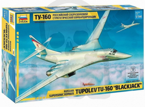 1:144 Russian Supersonic Strategic Bomber Tu-160
