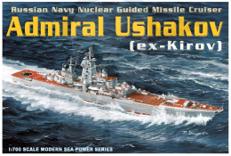 1:700 Russian Missile Cruiser Admiral Ushakov (ex-Kirov)