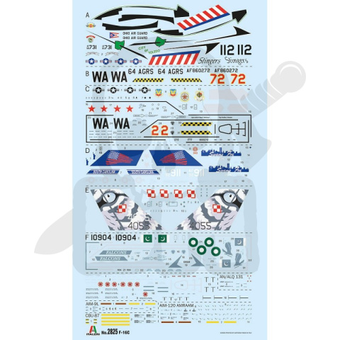 1:48 F-16C Fighting Falcon wersja PL