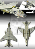Academy 12521 F-8E VF-162 The Hunter 1:72