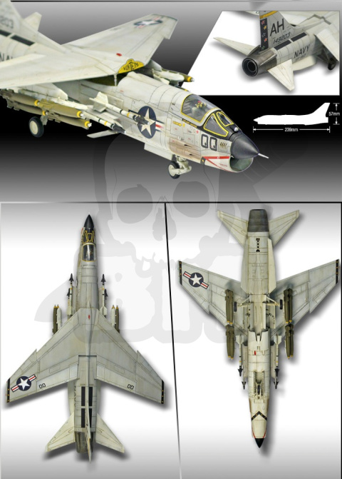 Academy 12521 F-8E VF-162 The Hunter 1:72