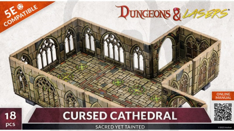 Cursed Cathedral tereny do gier bitewnych i RPG