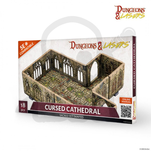 Cursed Cathedral tereny do gier bitewnych i RPG