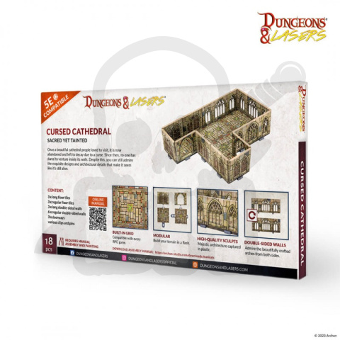 Cursed Cathedral tereny do gier bitewnych i RPG