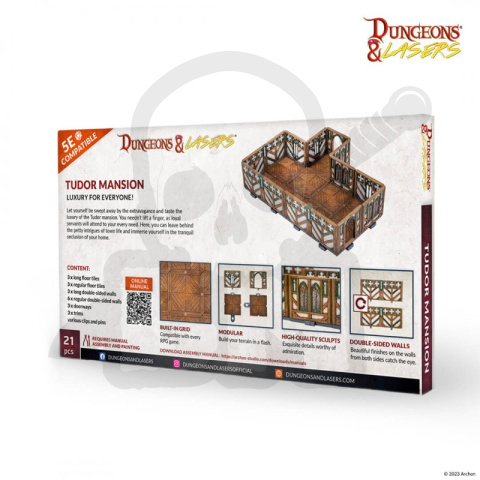 Tudor Mansion tereny do gier bitewnych i RPG