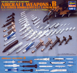 Hasegawa X48-02 U.S. Aircraft Weapons B 1:48
