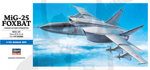 Hasegawa D04 Mig-25 Foxbat 1:72