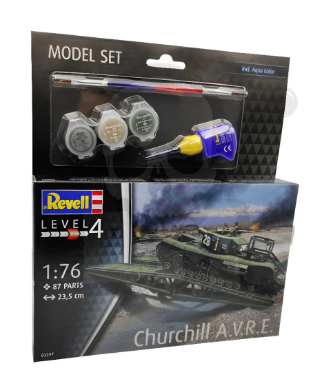 Revell 63297 Czołg Churchill A.V.R.E 1:76