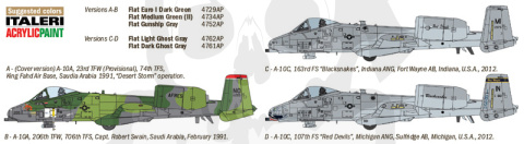1:72 A-10 A/C Thunderbolt II Gulf War