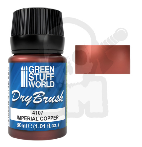 Metallic Dry brush Paint Imperial Copper 30ml
