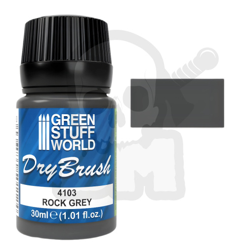 Dry brush Paint Rock Grey 30ml