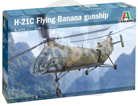 1:48 H-21C Flying Banana Gunship