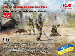 ICM 35753 Sappers of the Armed Forces of UA "To be ahead, to save the life" 1:35