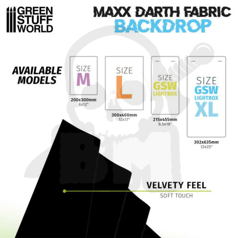 Maxx Darth Black - Photo background 302x635mm