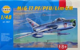 Smer 0827 MiG-17PF/PFU / Lim-6M 1:48