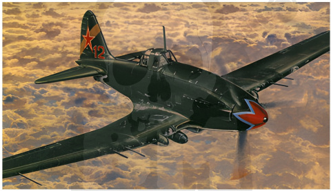 Smer 0900 Ilyushin Il-10 / Avia B-33 1:72