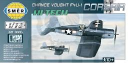 Smer 0885 Chance Vought F4U1 Corsair (Hi-Tech Kit) 1:72