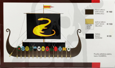 Smer 0904 Drakkar Oseberg 1:180