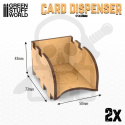 Card Deck Holder - 73x50mm organizer na karty