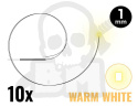 Ciepłe Białe Światła diody LED - 1mm