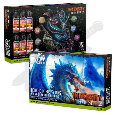 Green Stuff Intensity Inks - Set 2 6 szt. 17ml