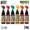 Green Stuff Intensity Inks - Set 1 6 szt. 17ml