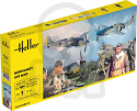 Heller 50329 Normandy Air War FW 190 + P-51 + 46 figurek 1:72