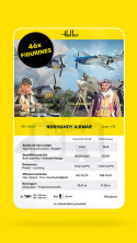 Heller 50329 Normandy Air War FW 190 + P-51 + 46 figurek 1:72