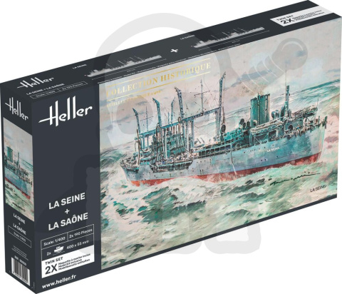 Heller 85050 La Seine + La Saone Twinset 1:400