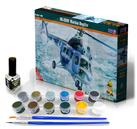 Mistercraft F-150 Starter Set Mi-2RM Marina Hoplite 1:48 + farbki 2 pędzelki klej