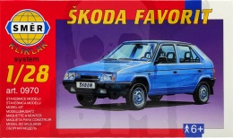 Smer 0970 Skoda Favorit 1:28