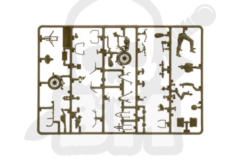1:35 U.S. Motorcycles WWII