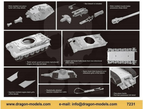 1:72 Sd.Kfz.182 Kingtiger Porsche Turret