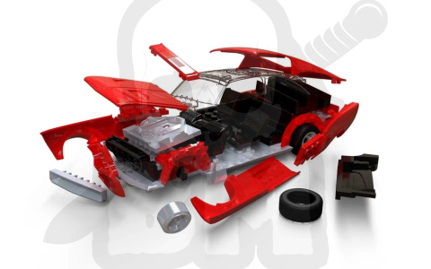 Airfix J6035 Quickbuild - Ford Mustang GT 1968