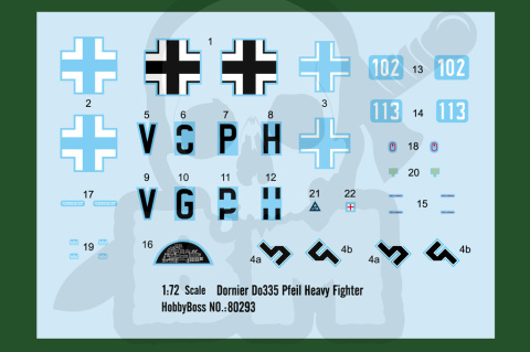 Hobby Boss 80293 Dornier Do335 Pfeil Heavy Fighter 1:72