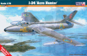 Mistercraft D-75 Starter Set J-34 Acro Hunter 1:72 + farbki 2 pędzelki klej