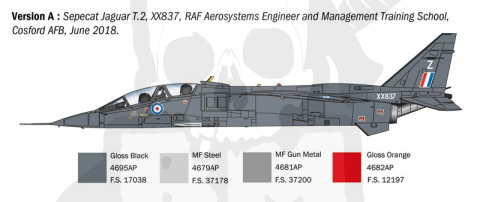 1:72 Jaguar T.2 R.A.F. Trainer