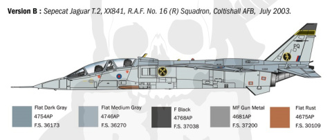 1:72 Jaguar T.2 R.A.F. Trainer