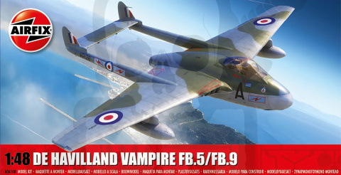 Airfix 06108 De Havilland Vampire FB.5/FB.9 1:48