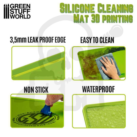 Silicone Cleaning Mat 410x310mm - mata silikonowa