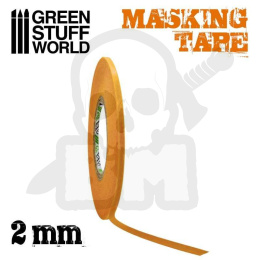 Green Stuff Masking Tape - 2mm taśma maskująca 18m