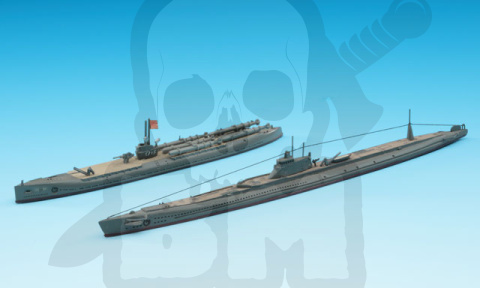 Hasegawa WL432 Submarine I-370/I-68 1:700