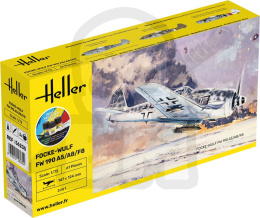Heller 56235 Starter Set Focke Wulf Fw 190 A8/F3 1:72