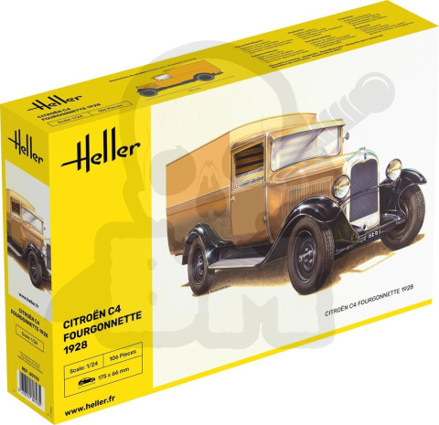 Heller 80703 Citroen C4 Fourgonette 1928 1:24