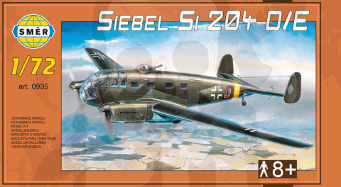 Smer 0935 Siebel Si 204 D/E 1:72
