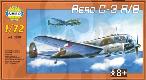 Smer 0936 Aero C-3 A/B - Siebel Si 204 1:72