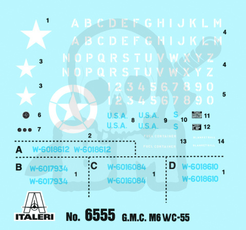 1:35 M6 Gun Motor Carriage WC-55