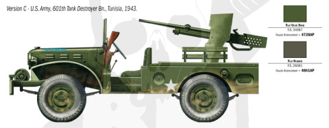 1:35 M6 Gun Motor Carriage WC-55