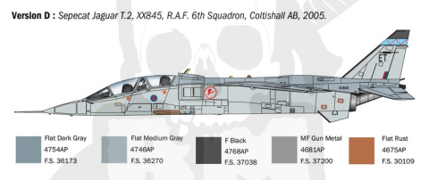 1:72 Jaguar T.2 R.A.F. Trainer